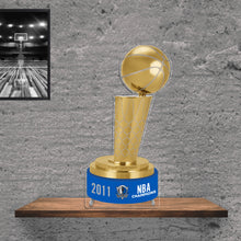 Load image into Gallery viewer, NBA Dallas Mavericks Championship Larry O'Brien Trophy Acrylic Plaque