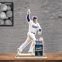 Load image into Gallery viewer, MLB 2024 World Series Los Angeles Dodgers Freddie Freeman MVP Player Standee