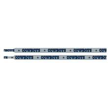 Load image into Gallery viewer, NFL Dallas Cowboys Silver Shoelaces