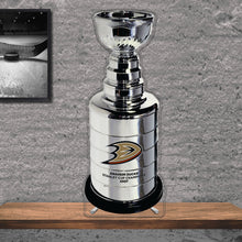 Load image into Gallery viewer, NHL Anaheim Ducks Replica Stanley Cup Championship Trophy Acrylic Plaque 2007