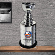Load image into Gallery viewer, NHL New York Islanders Replica Stanley Cup Championship Trophy Acrylic Plaque