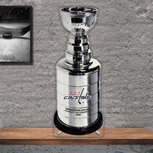 Load image into Gallery viewer, NHL Washington Capitals Replica Stanley Cup Championship Trophy Acrylic Plaque 2018