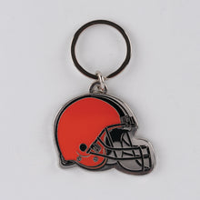 Load image into Gallery viewer, NFL Cleveland Browns 3D Metal Keychain