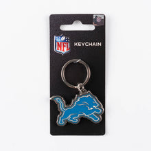 Load image into Gallery viewer, NFL Detroit Lions 3D Metal Keychain Packaging