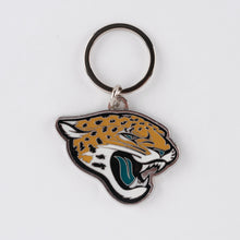 Load image into Gallery viewer, NFL Jacksonville Jaguars 3D Metal Keychain