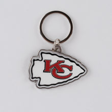 Load image into Gallery viewer, NFL Kansas City Chiefs 3D Metal Keychain