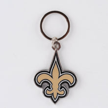 Load image into Gallery viewer, NFL New Orleans Saints 3D Metal Keychain