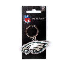 Load image into Gallery viewer, NFL Philadelphia Eagles 3D Metal Keychain Packaging