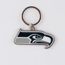 Load image into Gallery viewer, NFL Seattle Seahawks 3D Metal Keychain