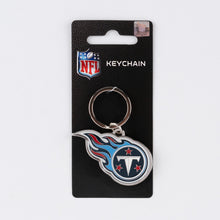 Load image into Gallery viewer, NFL Tennessee Titans 3D Metal Keychain Packaging