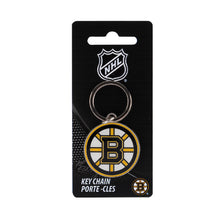 Load image into Gallery viewer, NHL Boston Bruins 3D Metal Keychain Packaging