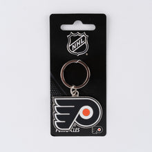 Load image into Gallery viewer, NHL Philadelphia Flyers 3D Metal Keychain Packaging