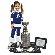 Load image into Gallery viewer, NHL Tampa Bay Lightning Replica Stanley Cup Trophy Lifestyle