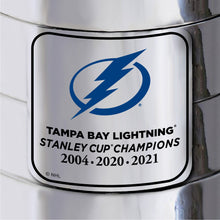 Load image into Gallery viewer, NHL Tampa Bay Lightning Replica Stanley Cup Trophy Plaque