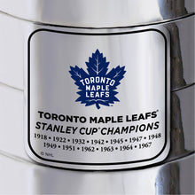 Load image into Gallery viewer, NHL Toronto Maple Leafs Replica Stanley Cup Trophy Plaque