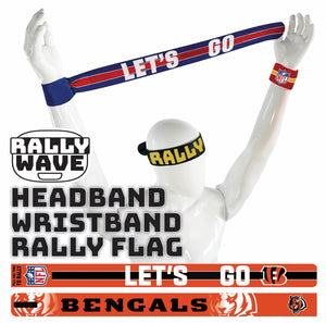 NFL Cincinnati Bengals Rally Wave - MOQ 10