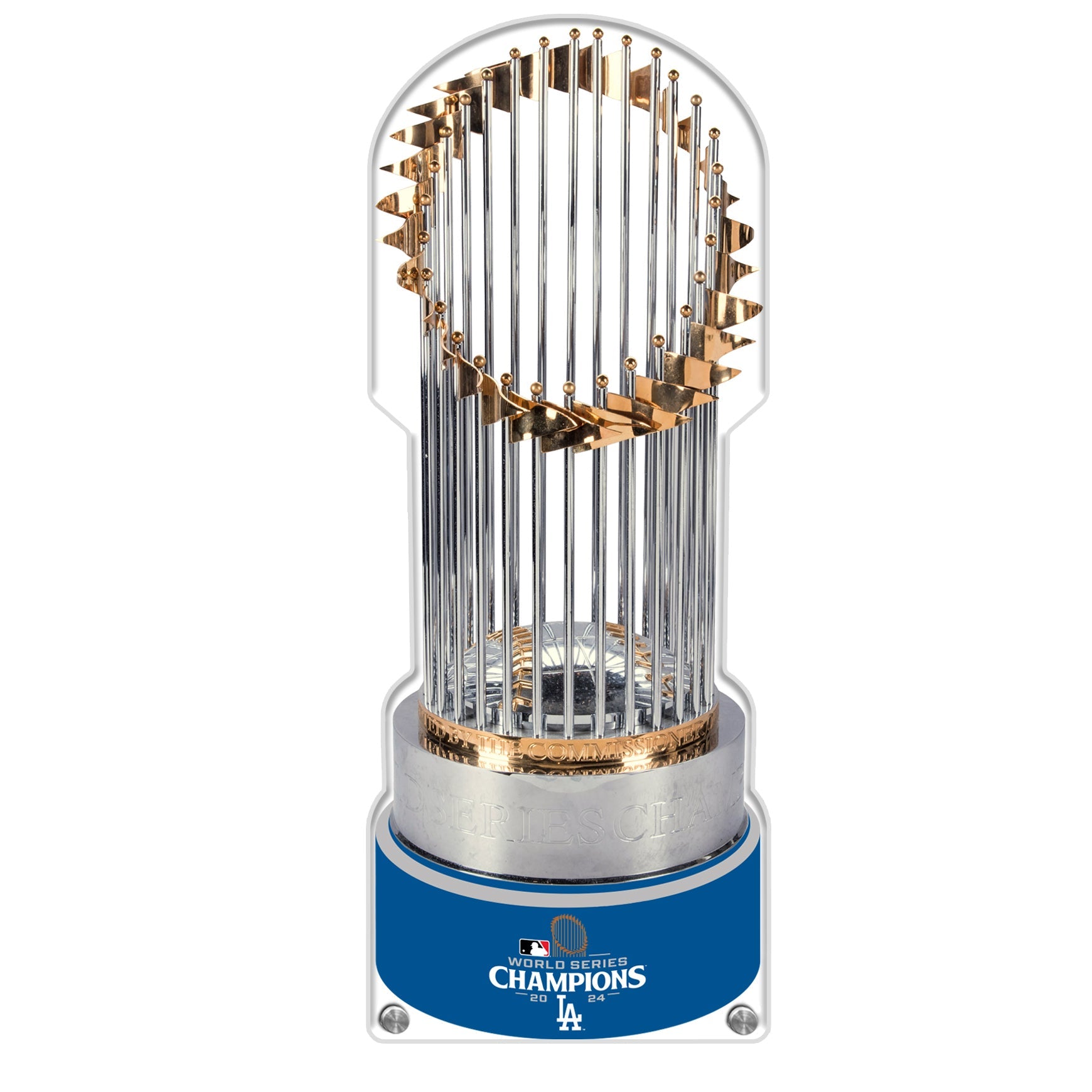 MLB Los Angeles Dodgers Commissioner's Trophy Acrylic Plaque – UPI