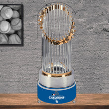 Load image into Gallery viewer, MLB Los Angeles Dodgers Commissioner&#39;s Trophy Acrylic Plaque