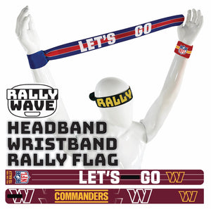 NFL Washington Commanders Rally Wave - MOQ 10