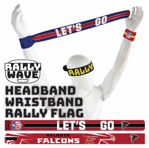 NFL Atlanta Falcons Rally Wave - MOQ 10
