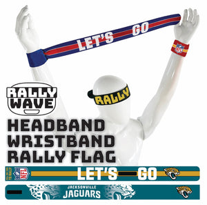 NFL Jacksonville Jaguars Rally Wave - MOQ 10
