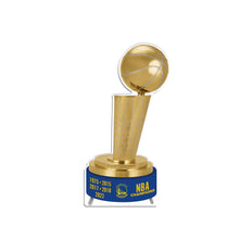 Load image into Gallery viewer, NBA Golden State Warriors Championship Larry O&#39;Brien Trophy Acrylic Plaque