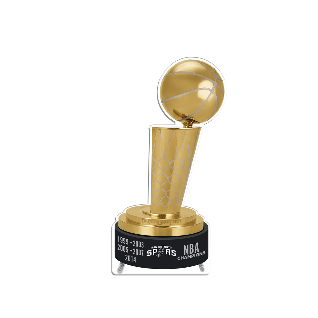 NBA San Antonio Spurs Championship Larry O'Brien Trophy Acrylic