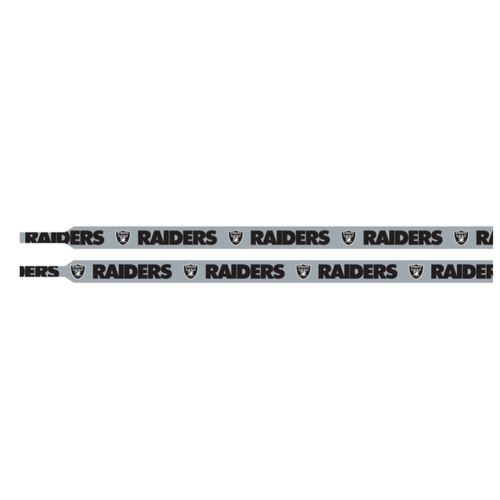 NFL Las Vegas Raiders LaceUps Silver