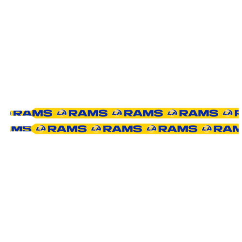 NFL Los Angeles Rams LaceUps Yellow