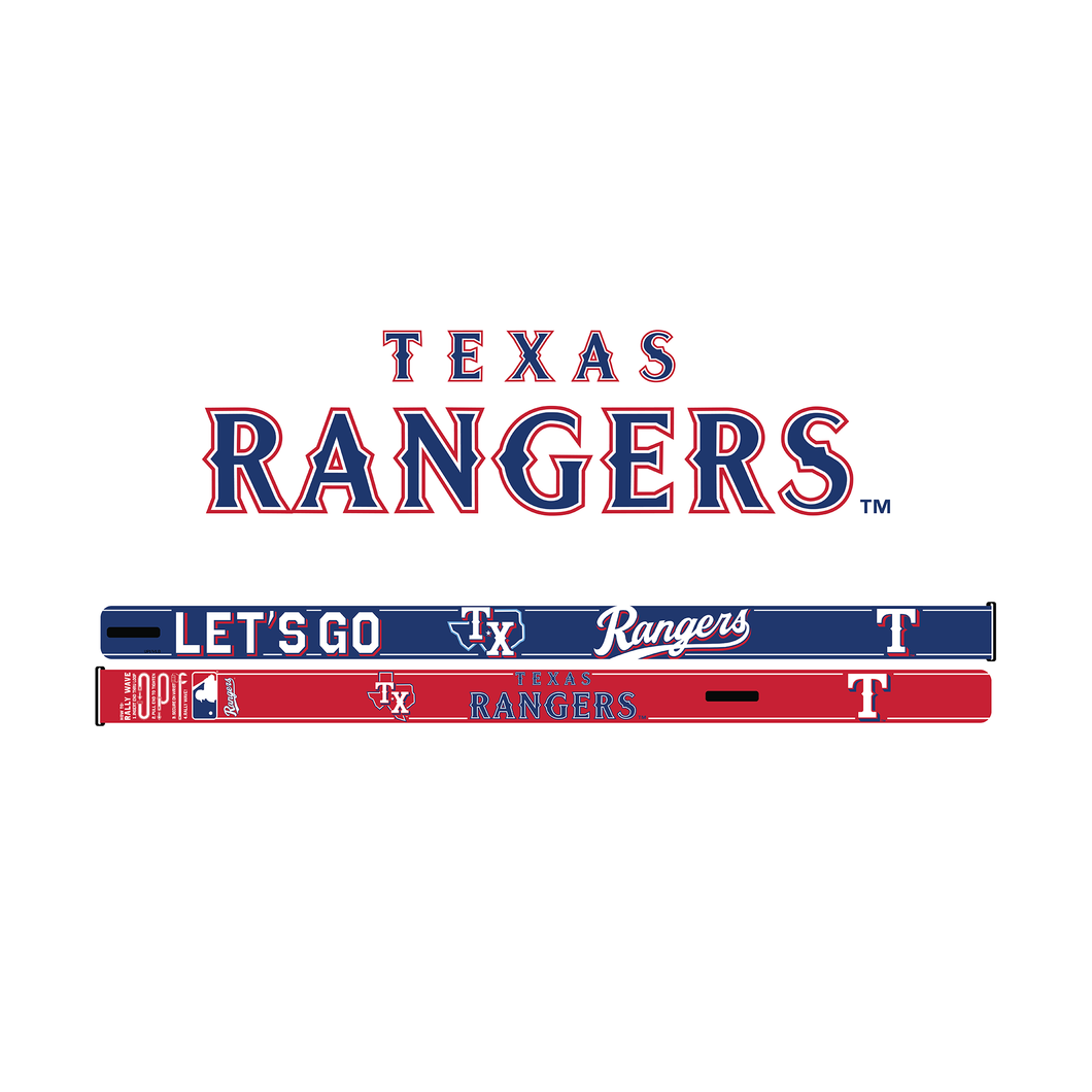 MLB Texas Rangers Rally Wave
