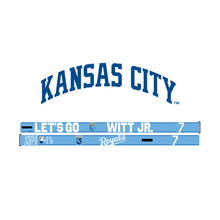 Load image into Gallery viewer, MLB Kansas City Royals Bobby Witt Jr Player Rally Wave