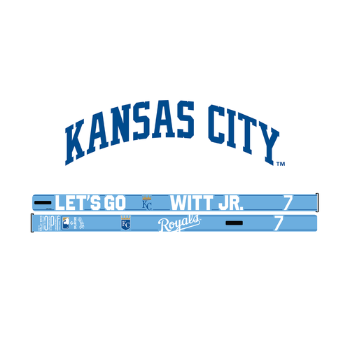 MLB Kansas City Royals Bobby Witt Jr Player Rally Wave