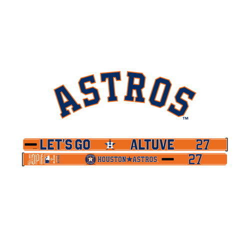 MLB Houston Astros Jose Altuve Player Rally Wave