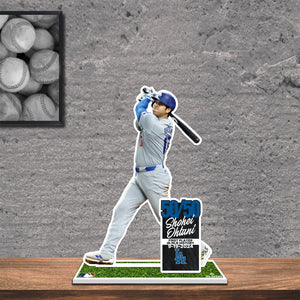 MLB Los Angeles Dodgers Shohei Ohtani 50/50 Home Run Player Standee