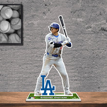 Load image into Gallery viewer, MLB Los Angeles Dodgers Shohei Ohtani Batting Styrene Standee