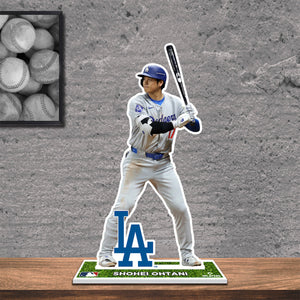 MLB Los Angeles Dodgers Shohei Ohtani Batting Styrene Standee