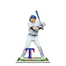 Load image into Gallery viewer, MLB Texas Rangers Corey Seager Batting Styrene Standee