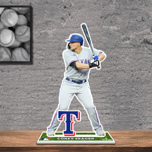 MLB Texas Rangers Corey Seager Styrene Standee