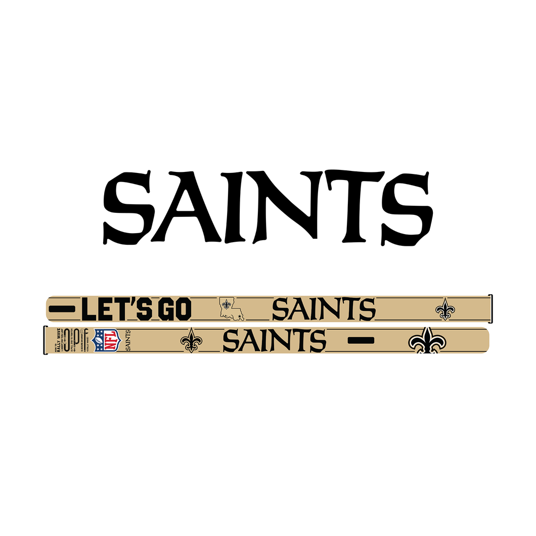 NFL New Orleans Saints Rally Wave