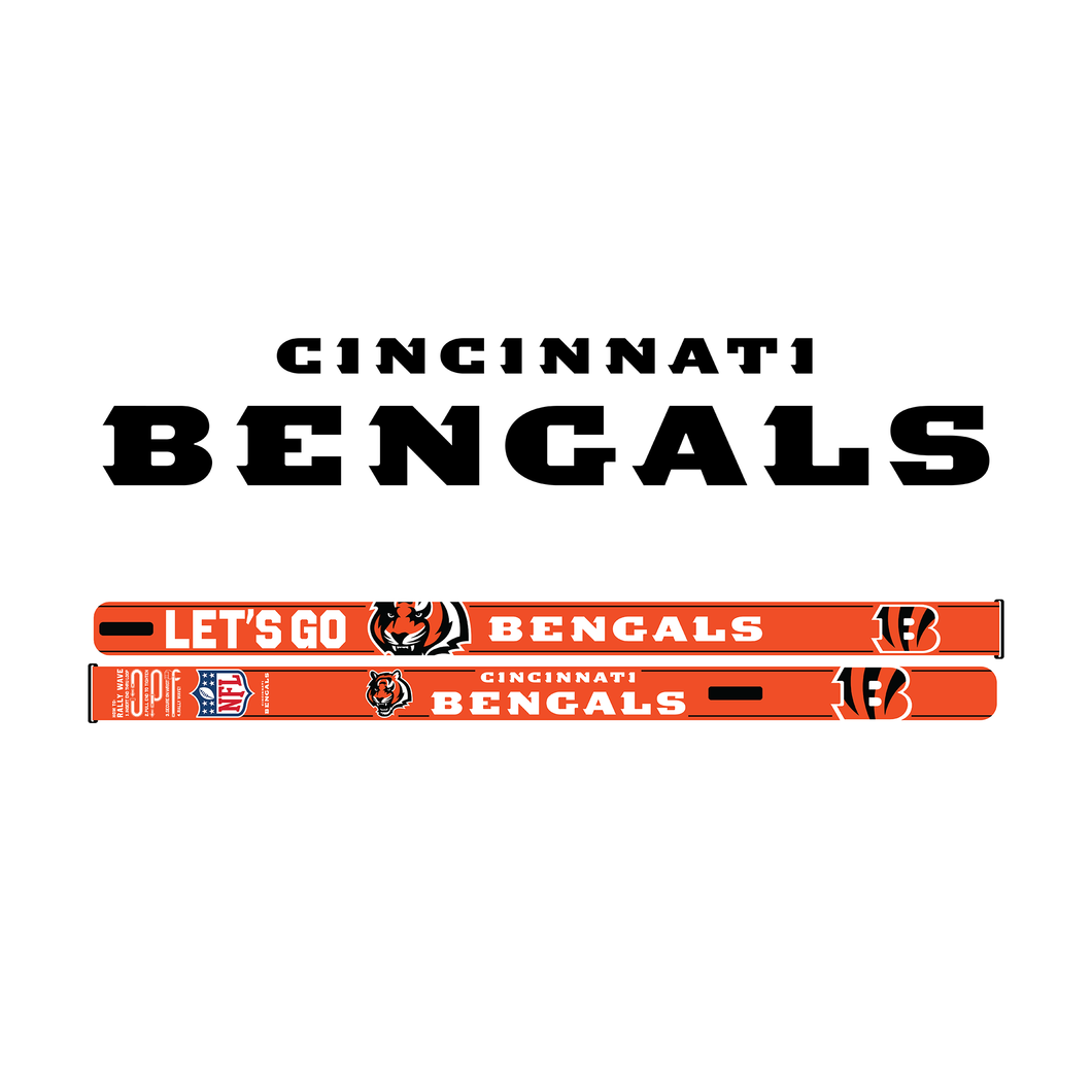 NFL Cincinnati Bengals Rally Wave