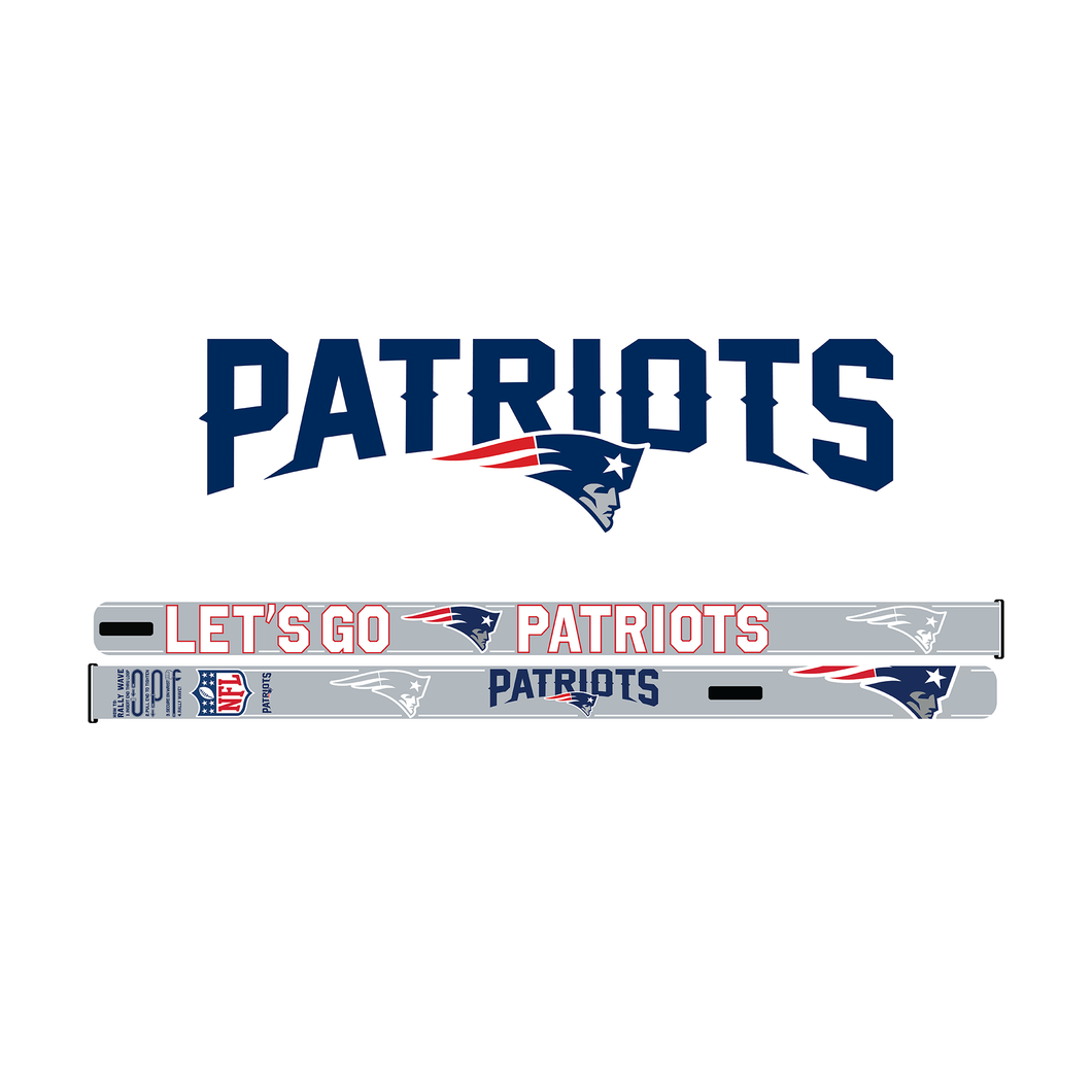 NFL New England Patriots Rally Wave