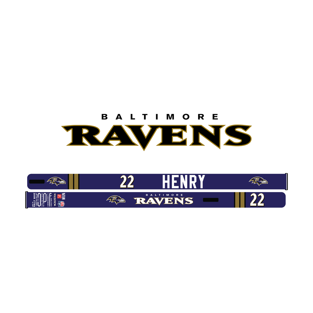NFL Baltimore Ravens Derrick Henry Rally Wave
