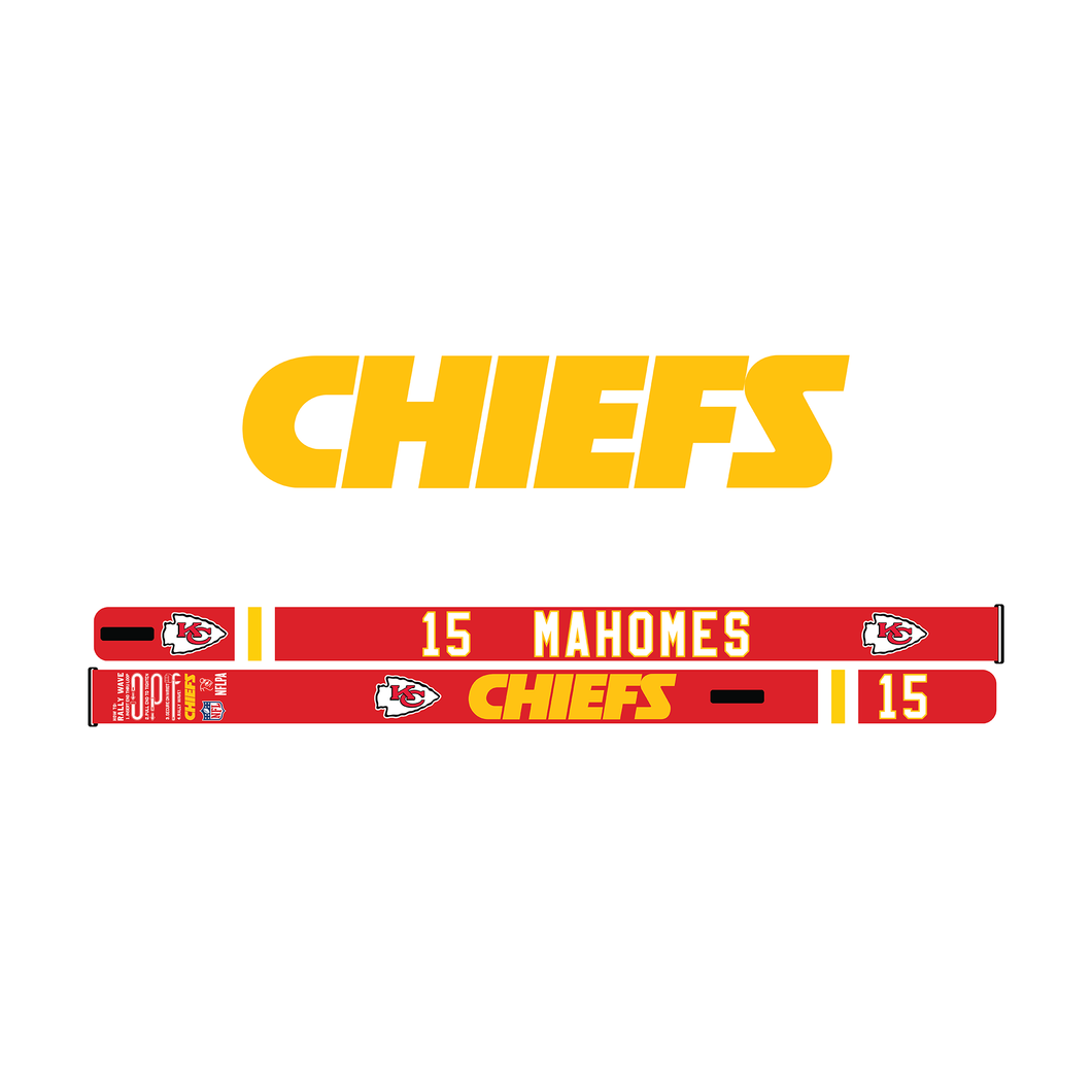 NFL Kansas City Chiefs Patrick Mahomes Rally Wave