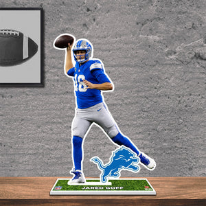 NFL Detroit Lions Jared Goff Player Standee