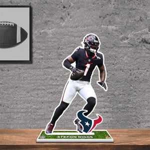 NFL Houston Texans Stefon Diggs Player Standee