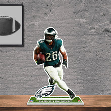 Load image into Gallery viewer, NFL Philadelphia Eagles Saquon Barkley Player Standee