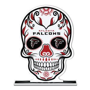NFL Atlanta Falcons Día De Los Muertos Sugar Skull Standee