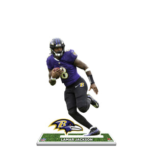 NFL Baltimore Ravens Lamar Jackson Styrene Standee