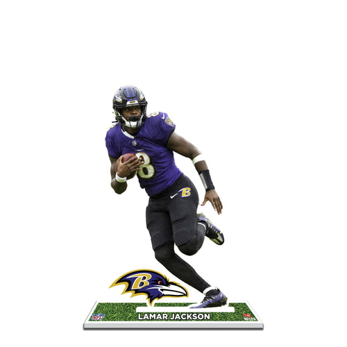 NFL Baltimore Ravens Lamar Jackson Player Standee