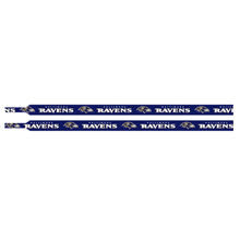 Load image into Gallery viewer, NFL Baltimore Ravens Purple Shoelaces